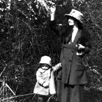 Betty and Blodwen, an Oxfordshire Lane 1922