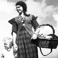 Romany Mother and Child