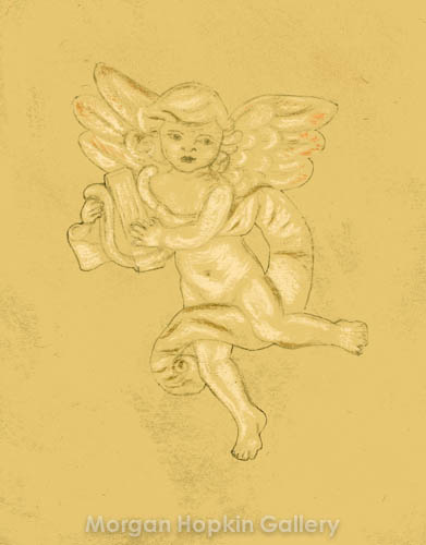 Christmas Cherub Christmas Cherub